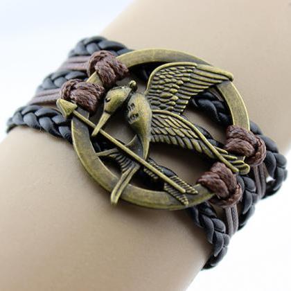 Mockingjay Bracelet Jewellry Hunger Games..
