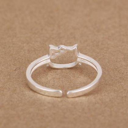 925 Silver Cute Ring Jewelry Birthday Gift Idea..